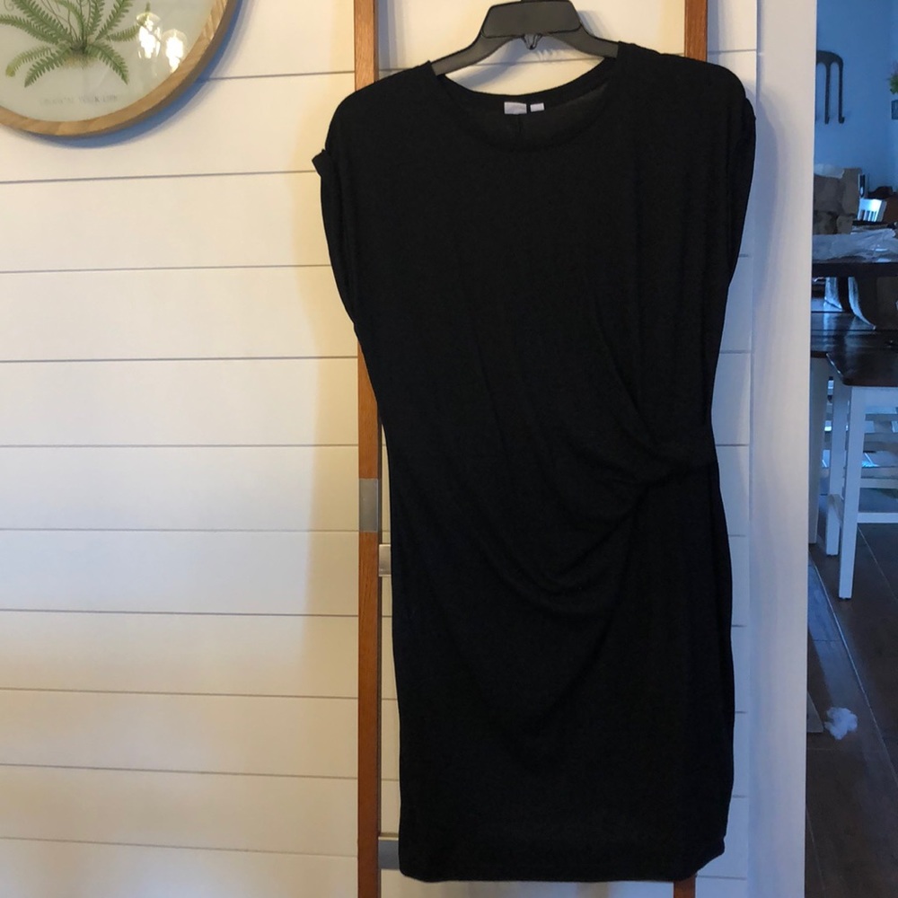 Black GAP Jersey Knit Dress
